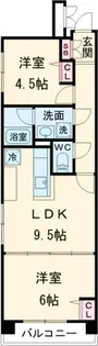 センチュリー八王子南町【6階】の間取り