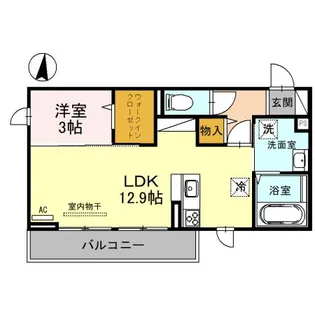 Sky・Mit平成【2階】の間取り