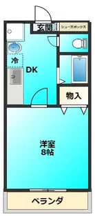 フレンチェスデン【2階】の間取り