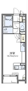 レオネクストBelle【2階】の間取り