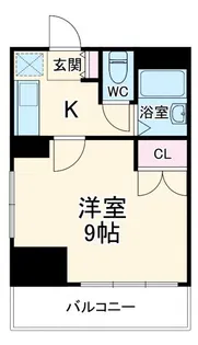 コウエツビル【5階】の間取り