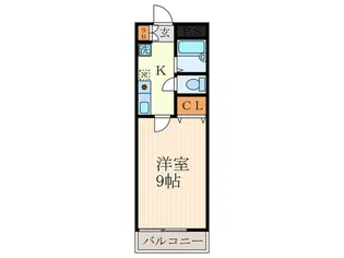 サイレンス押小路【2階】の間取り