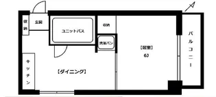 SCS EITAI RESIDENCE【5階】の間取り