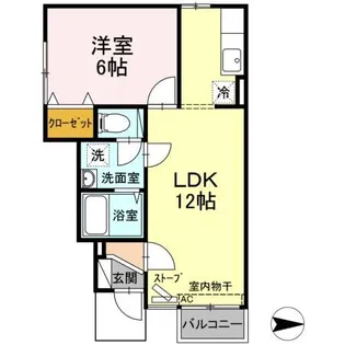 プレジャー【1階】の間取り