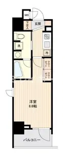 アジールコート雪が谷大塚【5階】の間取り
