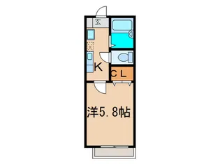 壱番館【2階】の間取り