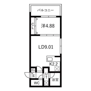 癒禅3.2【1階】の間取り
