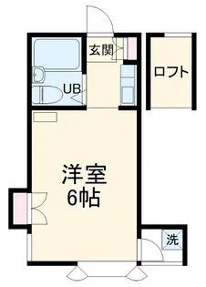 ユースランドB棟【2階】の間取り
