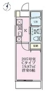 リーシー菊名【2階】の間取り