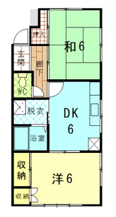 STコーポ【2階】の間取り