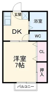 メゾン緑山【2階】の間取り
