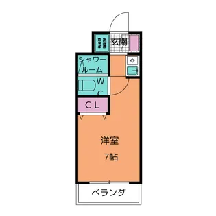 arr heights 平針【1階】の間取り