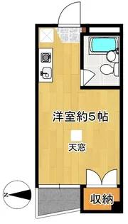 ウェアーハウス【2階】の間取り