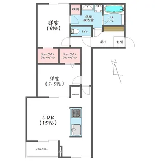 ステラ【2階】の間取り