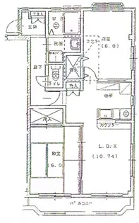 ロイヤルスクウェア将監【2階】の間取り