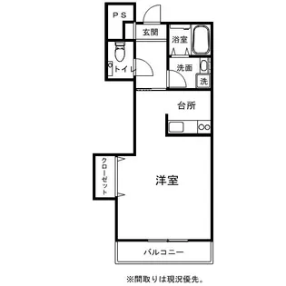 ガーデンアール【2階】の間取り