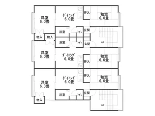 パークハウス【1階】の間取り