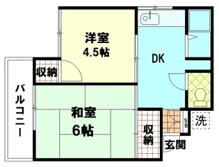 赤塚第3ヴィレッジ【1階】の間取り