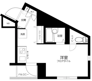 東京都大田区南馬込5【マンション】の間取り
