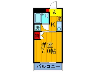 プレヂデントマンションI【3階】の間取り