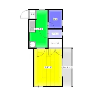 神奈川県川崎市麻生区高石1【アパート】の間取り