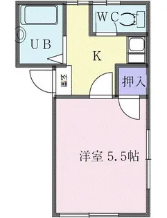 ベルメゾン【1階】の間取り