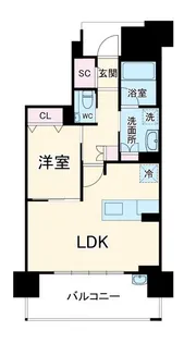 リフローレ浜松中央【10階】の間取り