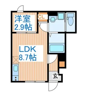 アイ・ウィステリア本塩竈【1階】の間取り