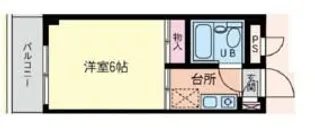 ニュー瑞江【1階】の間取り