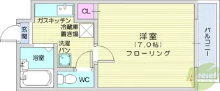 サンプレイスヒルズ【2階】の間取り