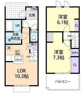 Olive (オリーブ)の間取り