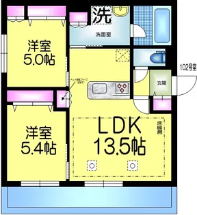 Lichtglanz本郷町【1階】の間取り