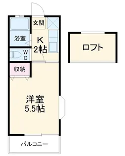 タマリクス【1階】の間取り
