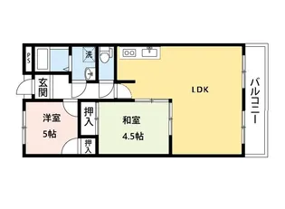 パールマンション【7階】の間取り