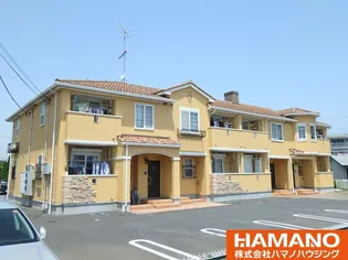 ヴィラプリムローズB【2階】の外観