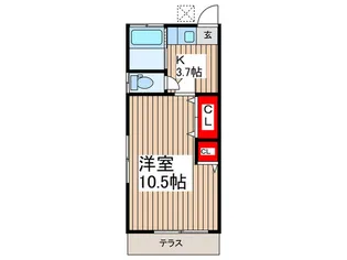 ファーストハイツ【1階】の間取り