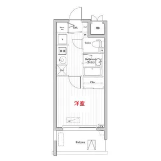 東京都品川区南大井3【マンション】の間取り