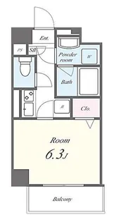mezzo南大塚【4階】の間取り