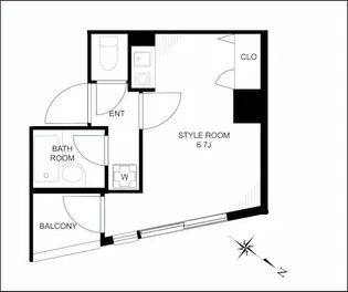 クレセント上池袋【2階】の間取り