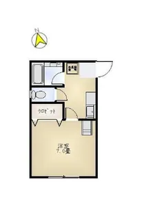 エクセルシャトー小松島【1階】の間取り