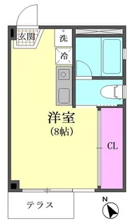 Y・M・RESIDENCE【1階】の間取り