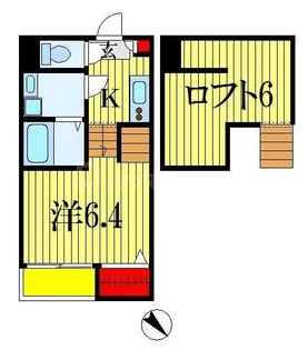 ベントルナート【1階】の間取り