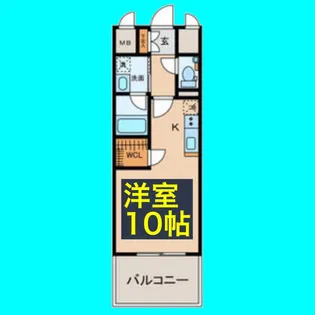 愛知県名古屋市東区泉3【マンション】の間取り