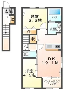 SK house【2階】の間取り