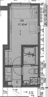 プルミエールよつ木【2階】の間取り