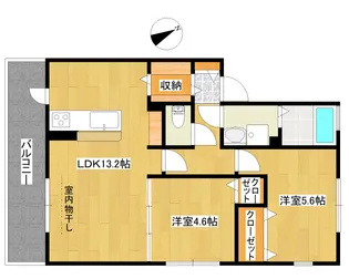 Stella Grass【2階】の間取り