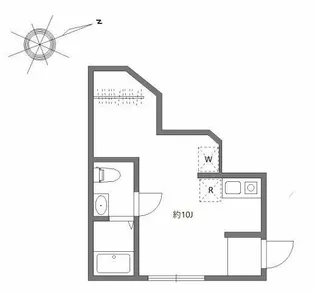 芝浦庵【1階】の間取り