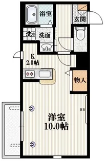 カーサビアンカ【3階】の間取り
