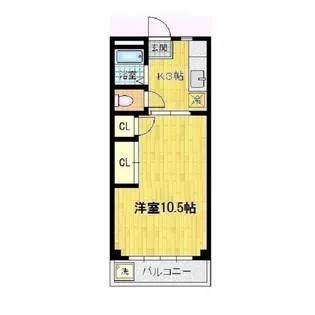 クリナムガーデン【1階】の間取り