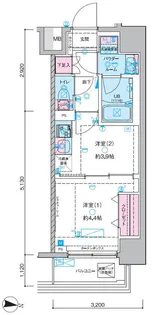 GENOVIA木場II【5階】の間取り